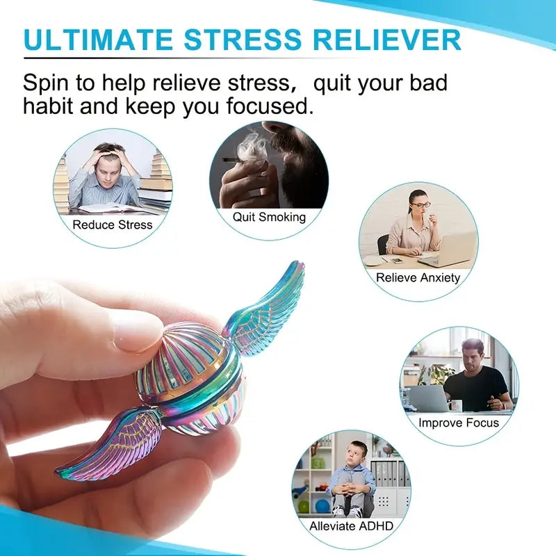 Magical Fidget Spinner: Stress Relief Toy for All Ages